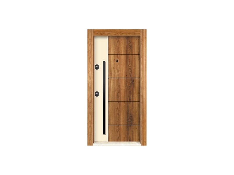 S908 Saruhan / Krem Çelik Kapı
