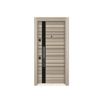 S911 Mistik Wood / Siyah Çelik Kapı